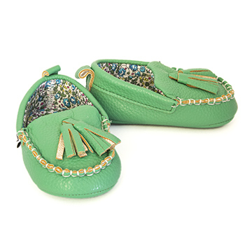 Green - Penny Loafers