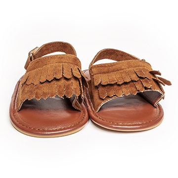 Sandstone - Summer Fringe Sandals