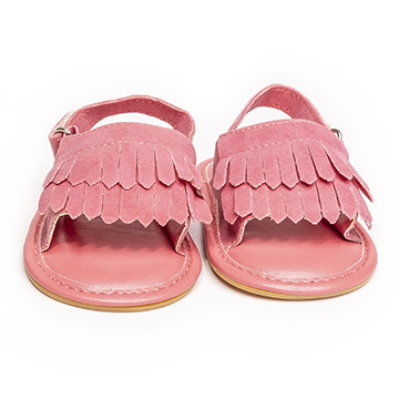 Pink - Summer Fringe Sandals