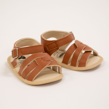 Brown - Strappy Sandals