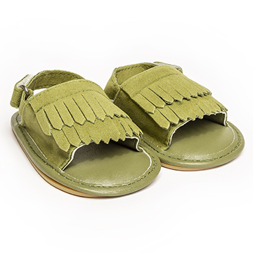 Summer Fringe Sandals - 0