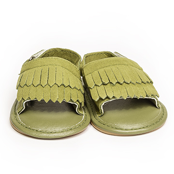 Summer Fringe Sandals - 1